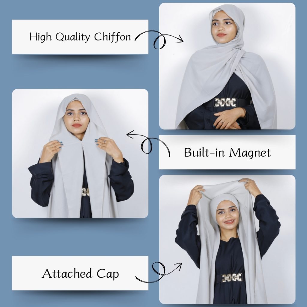 Magnet Hijabs and Shawls Online